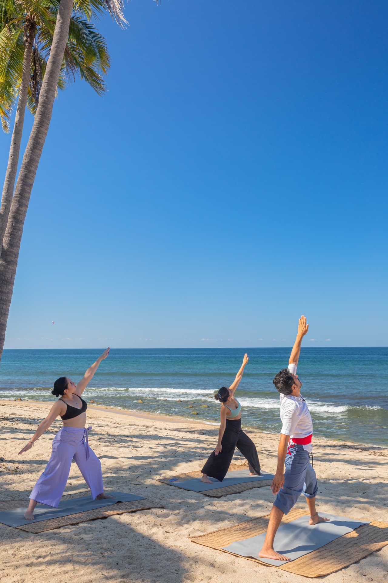 Palapa de yoga y meditación en Amaca Beach Retreat, Quimixto